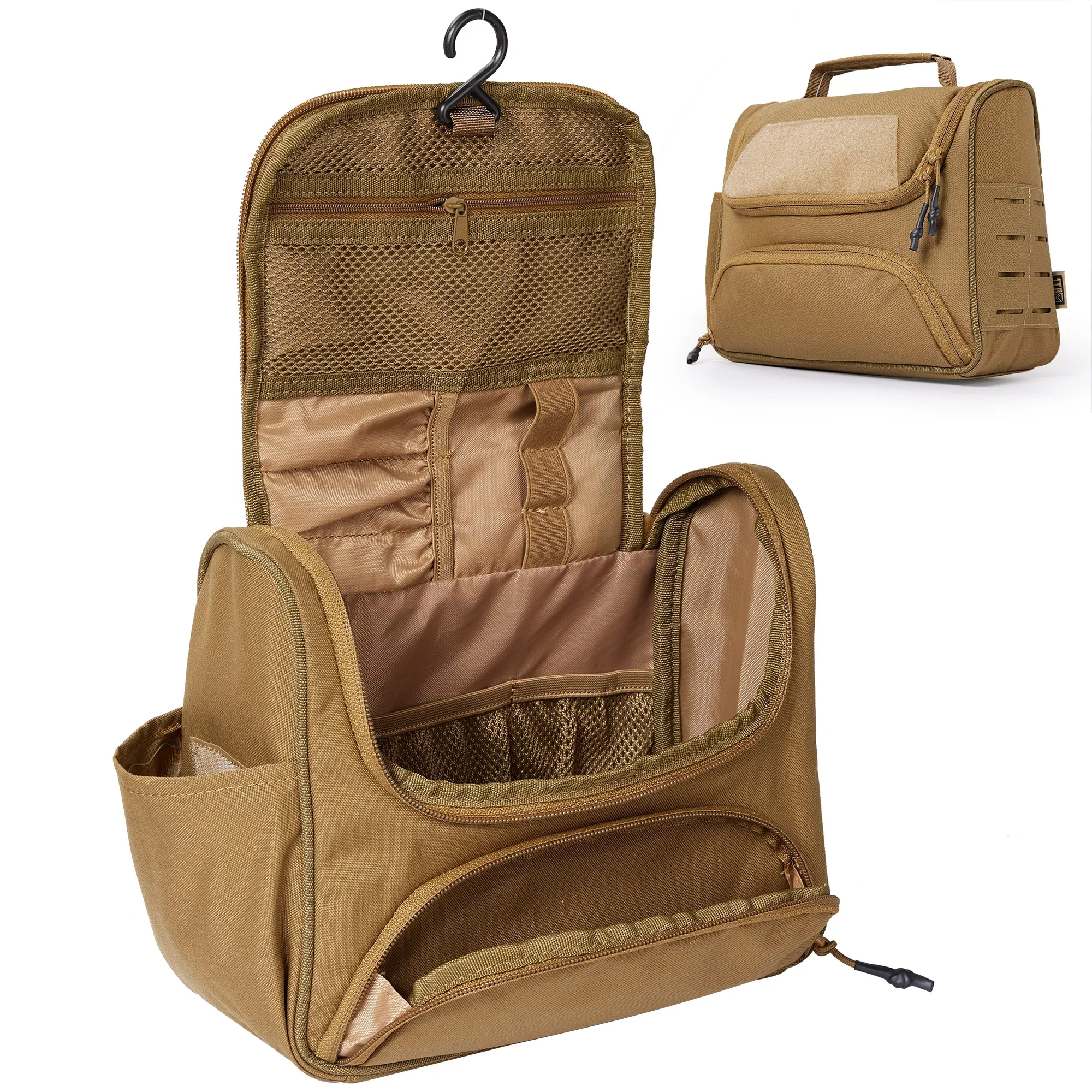 Bolsa de aseo impermeable para caza, con gancho y gran capacidad - imagen 2