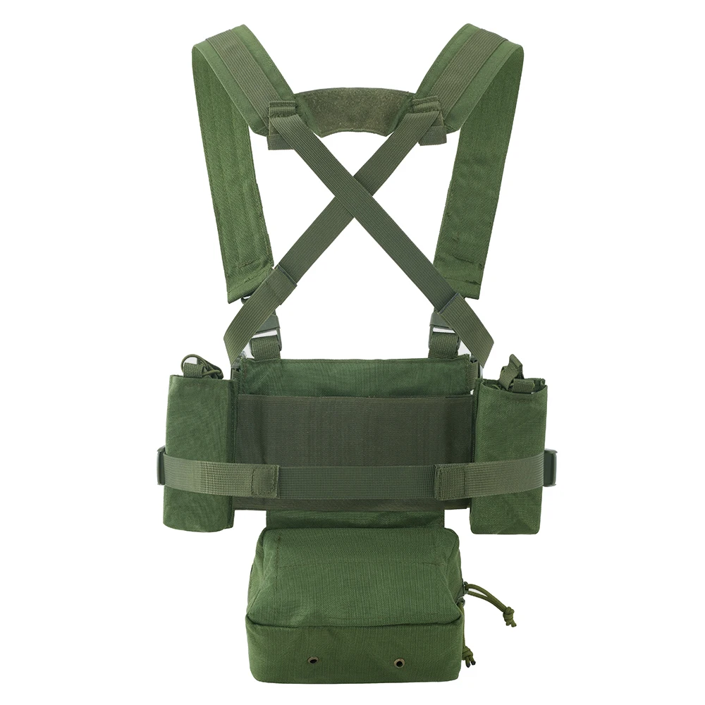 Pechera táctica Molle MK3 de nylon para airsoft y caza - imagen 2