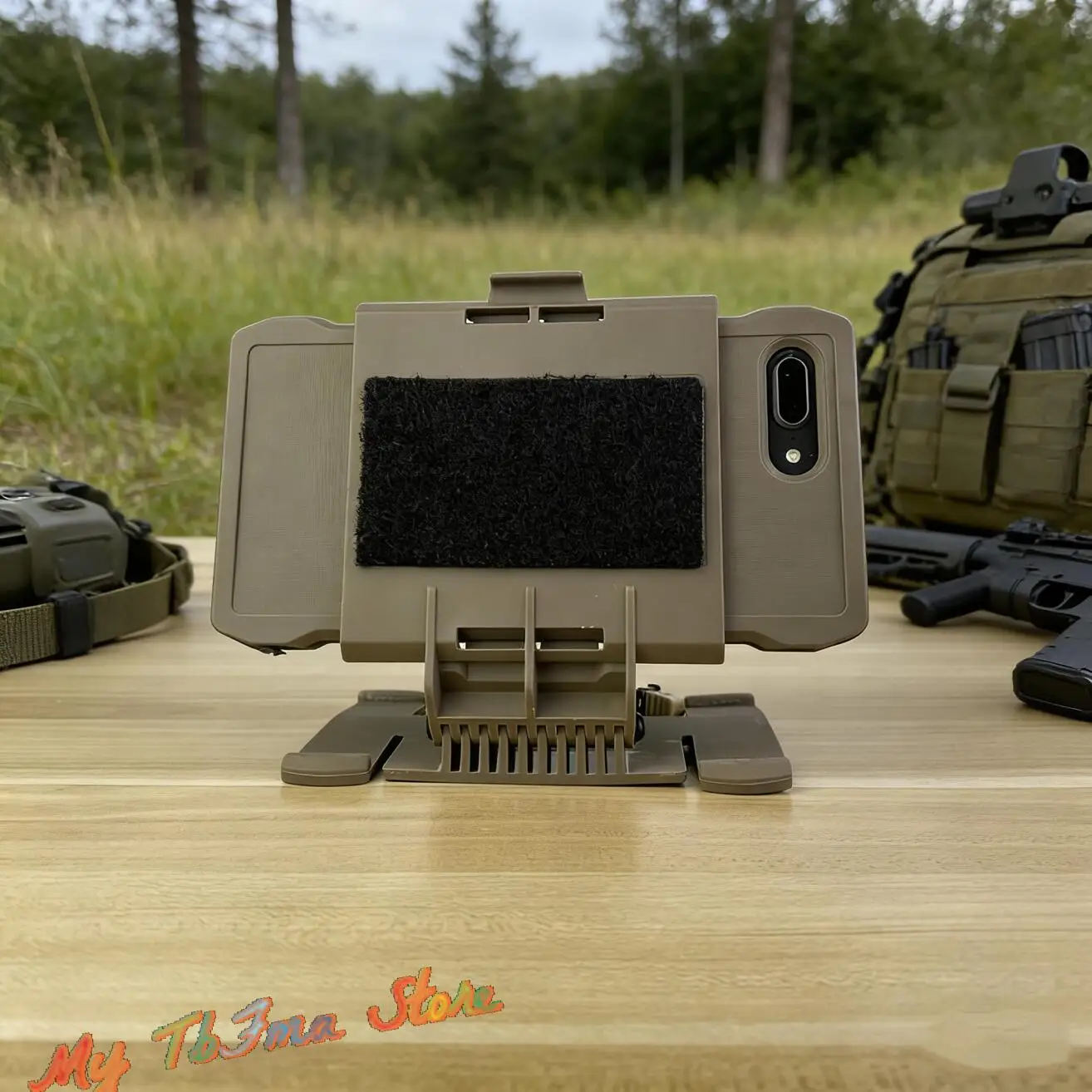 FMA funda táctica móvil con montaje en pecho y MOLLE aire libre