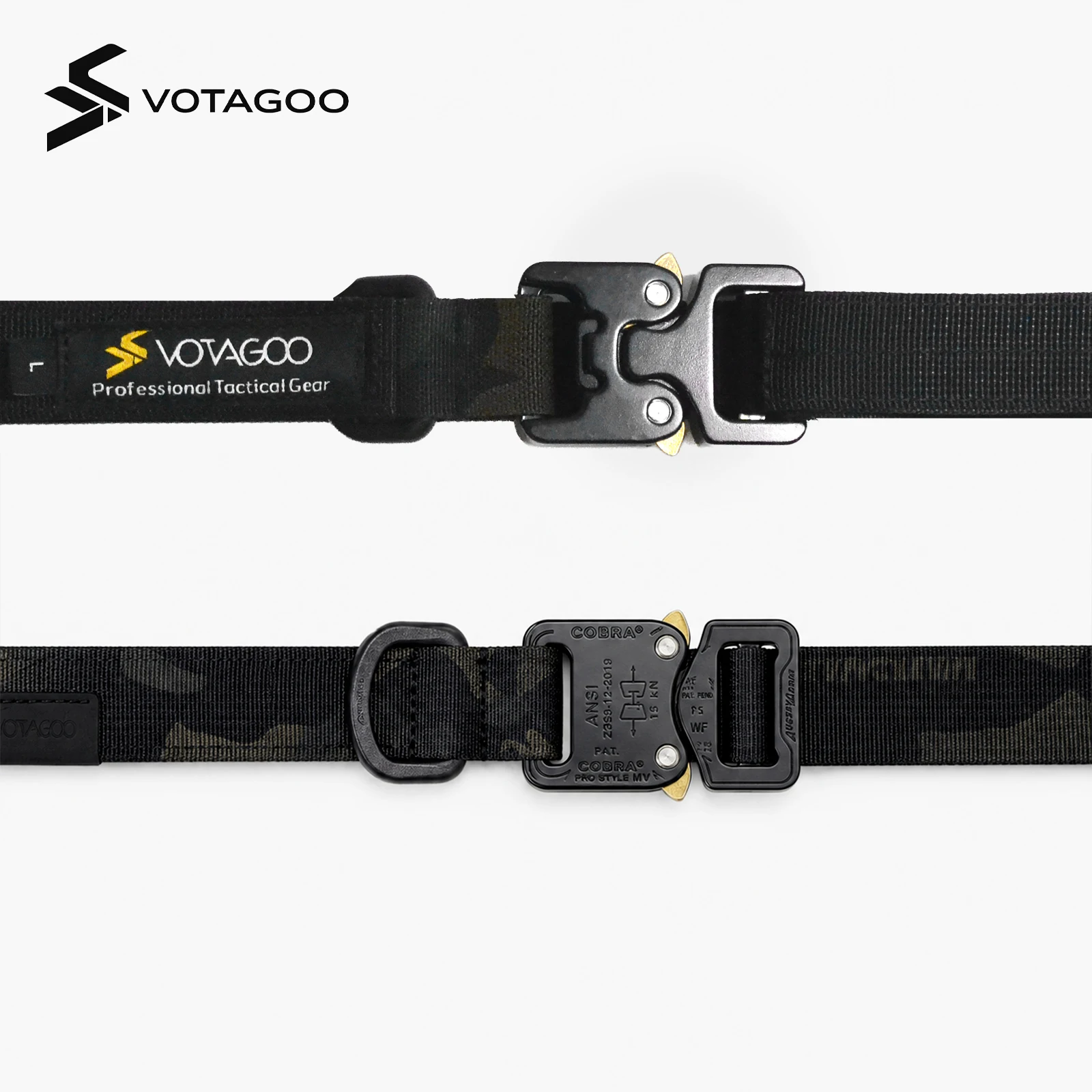 Cinturón Táctico VOTAGOO Cobra EDC con hebilla bloqueo automático - imagen 2