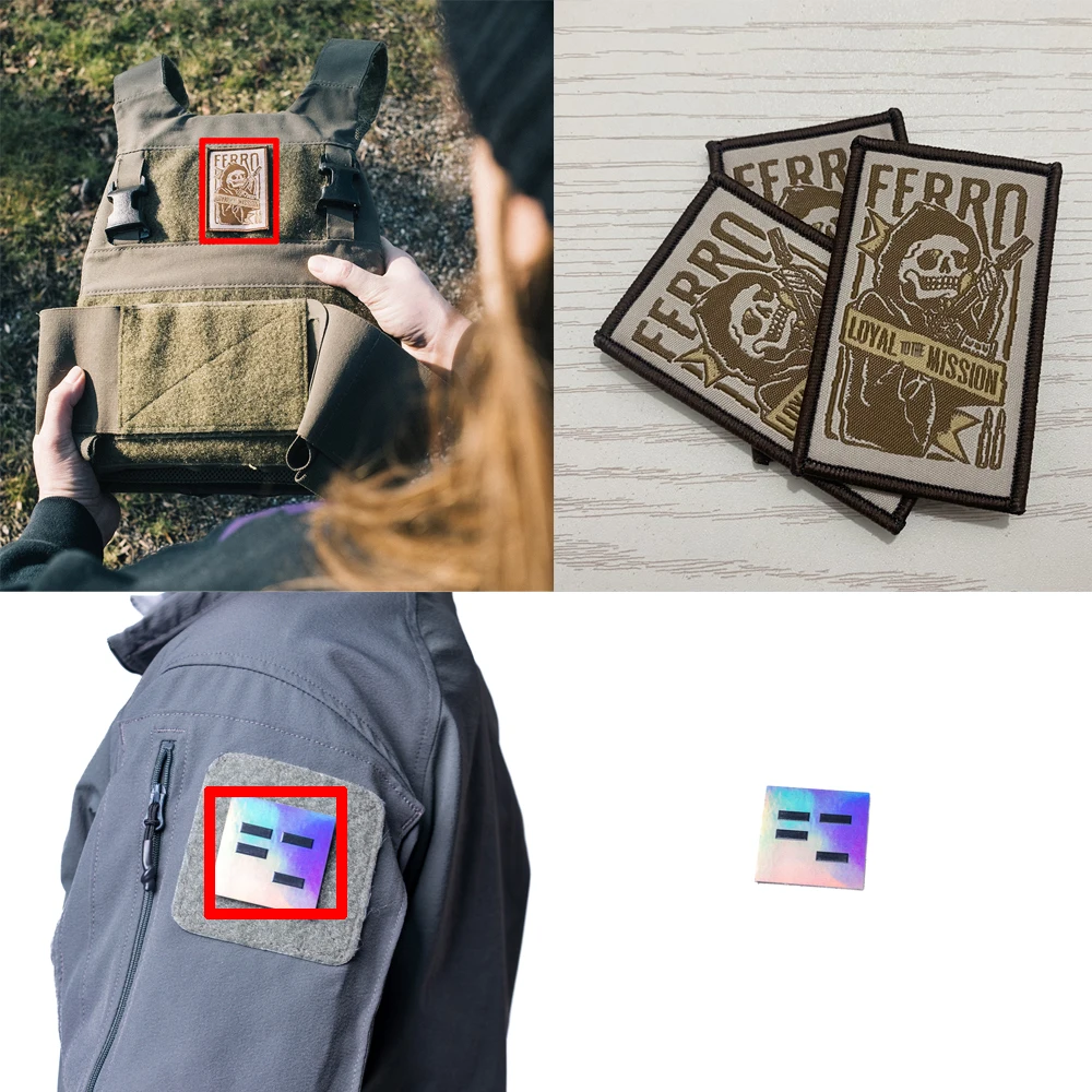FERRO Concepts Parche táctico para casco - imagen 4