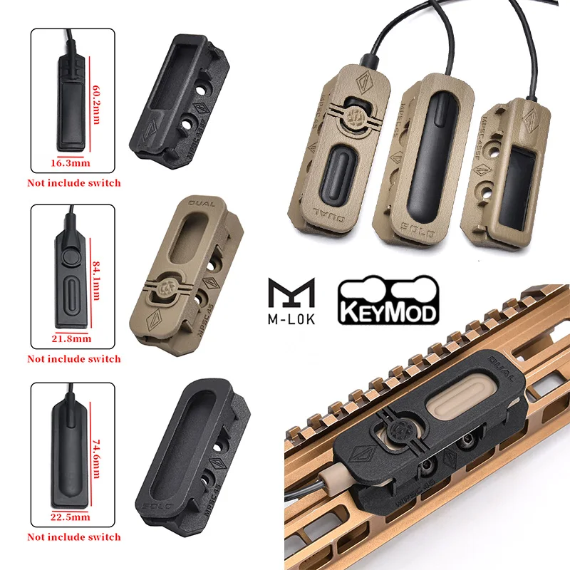 Interruptor Presión MPSC 45 SF para Rail M-LOK Keymod Airsoft AEG GBB