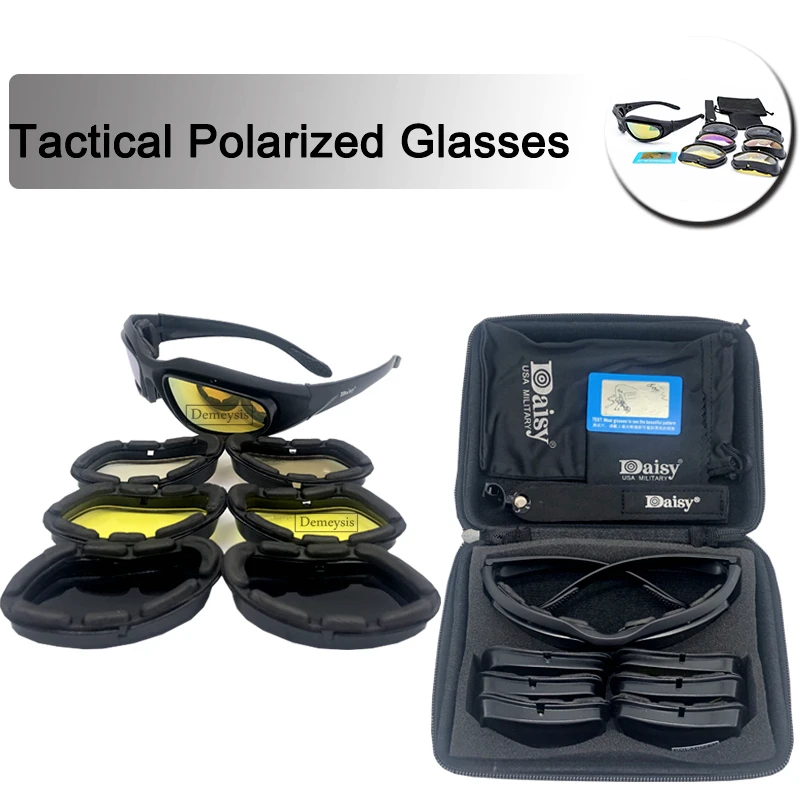 Lentes disponibles: negro polarizado/no polarizado, cobre, amarillo y transparente
