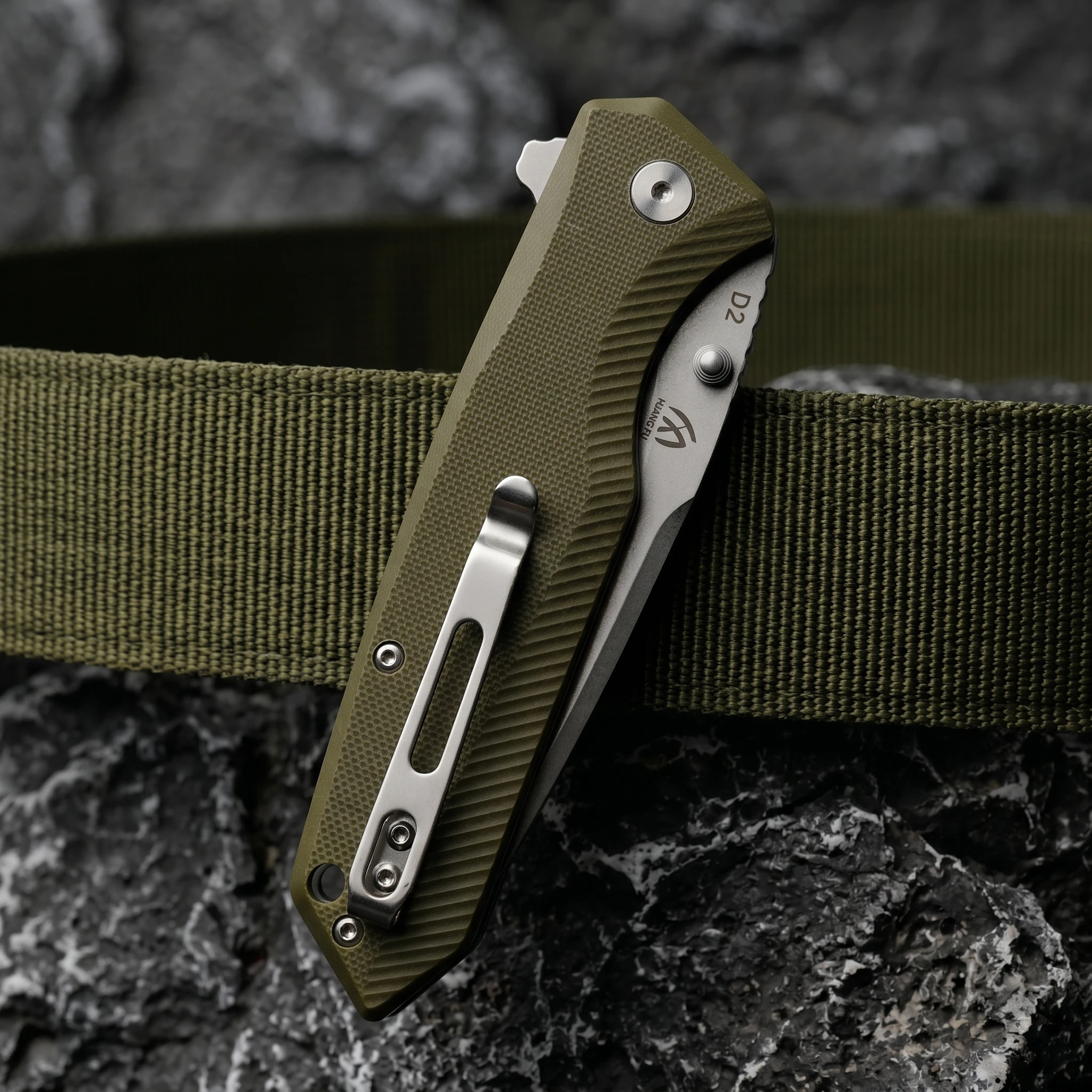 Cuchillo plegable táctico multifunción para uso al aire libre - imagen 5