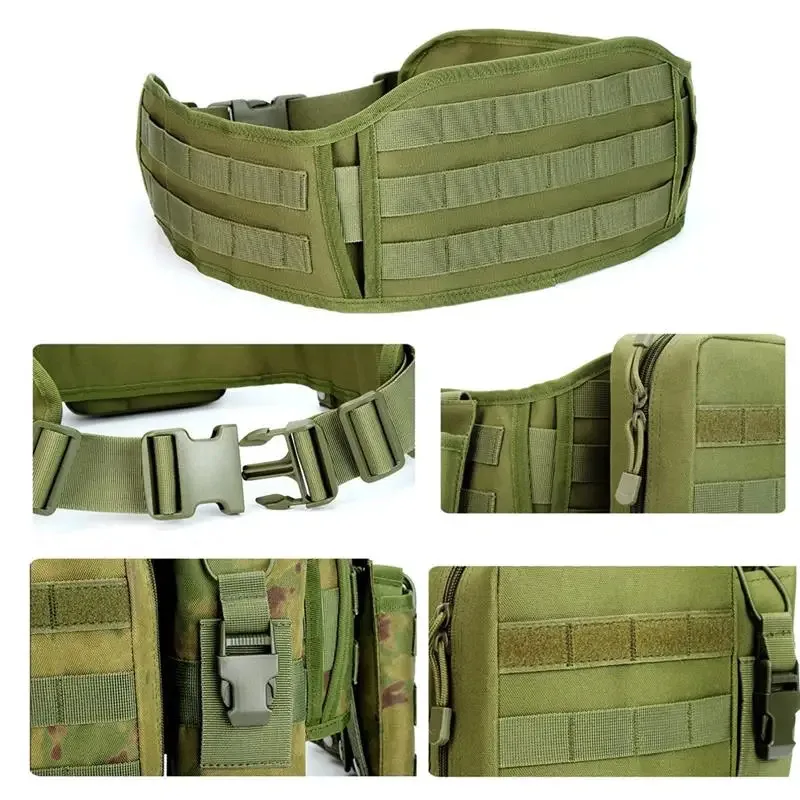 Cinturón táctico Green Ruin MC EMR MOLLE multifunción exterior - imagen 2