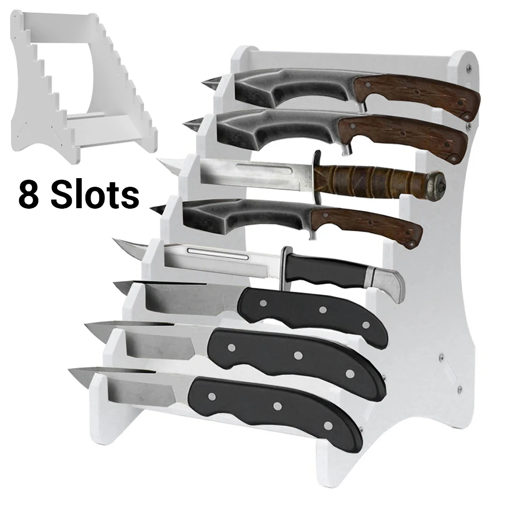 Soporte organizador de sobremesa para cuchillos tácticos de combate - imagen 3