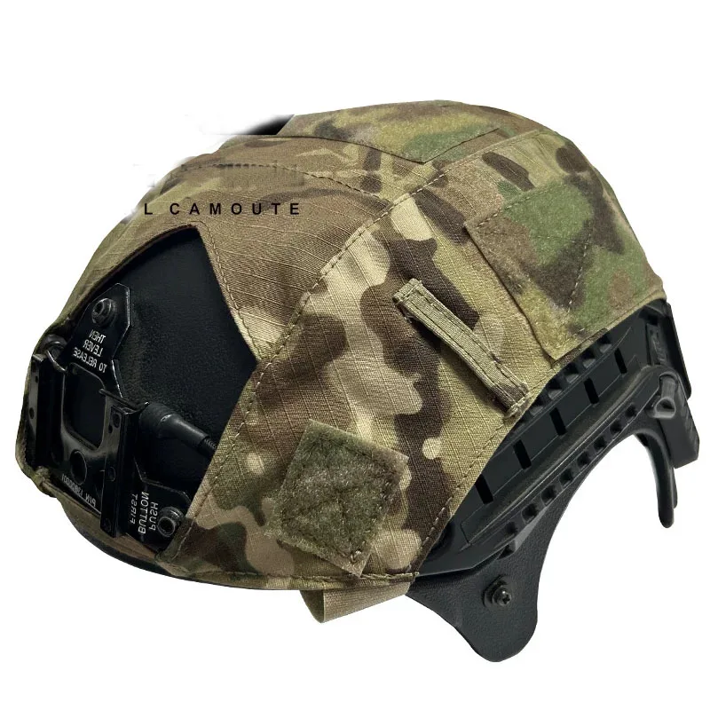 Fundas Casco Táctico Militar - Camuflaje Nieve, Desierto, EMR y Flecktarn - imagen 3