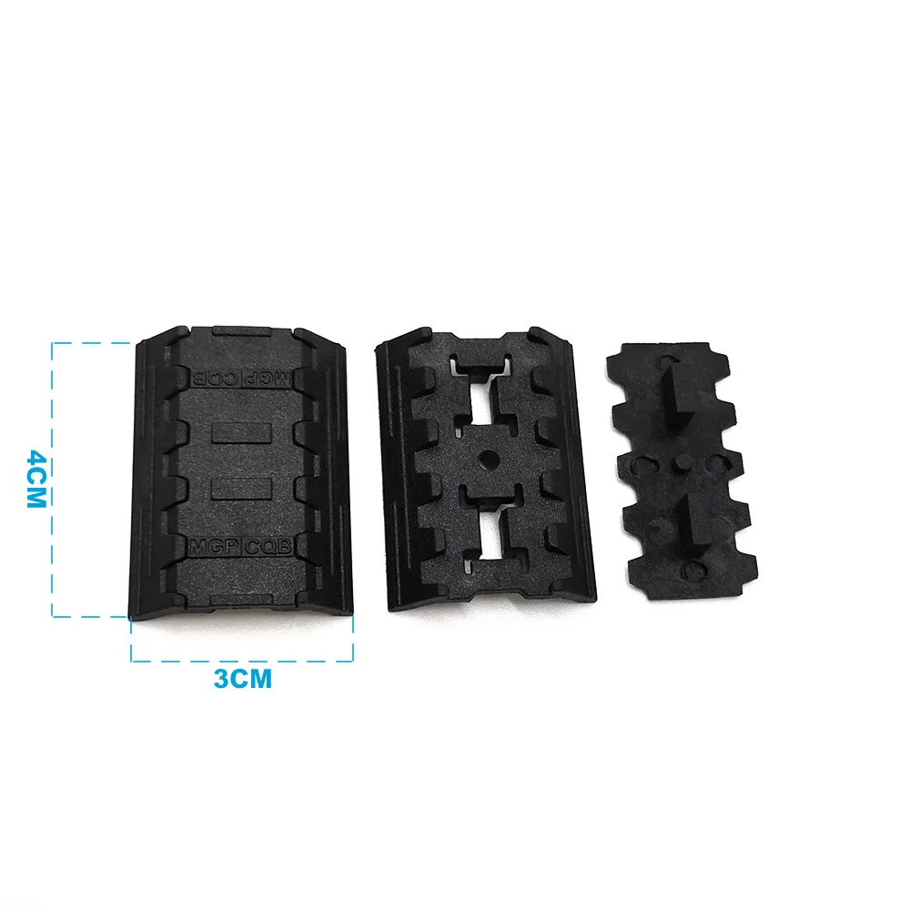Protectores M-LOK nailon antideslizantes para rail de fusil - imagen 2