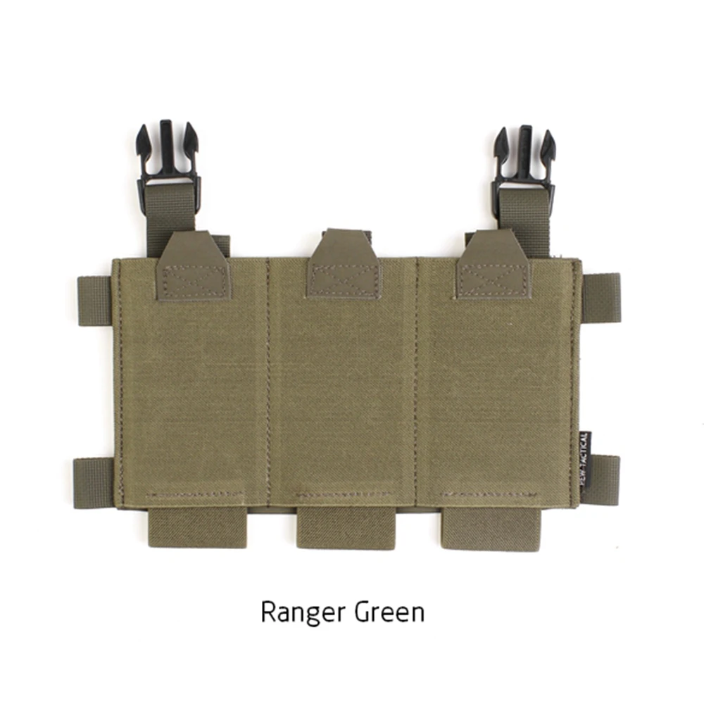 Chaleco táctico MOLLE 5.56 con panel frontal y bolsillos útiles - imagen 3