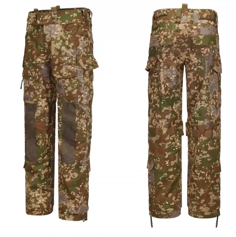 Pantalones tácticos KSK alemanes antiinfrarrojos camuflaje punto - imagen 3