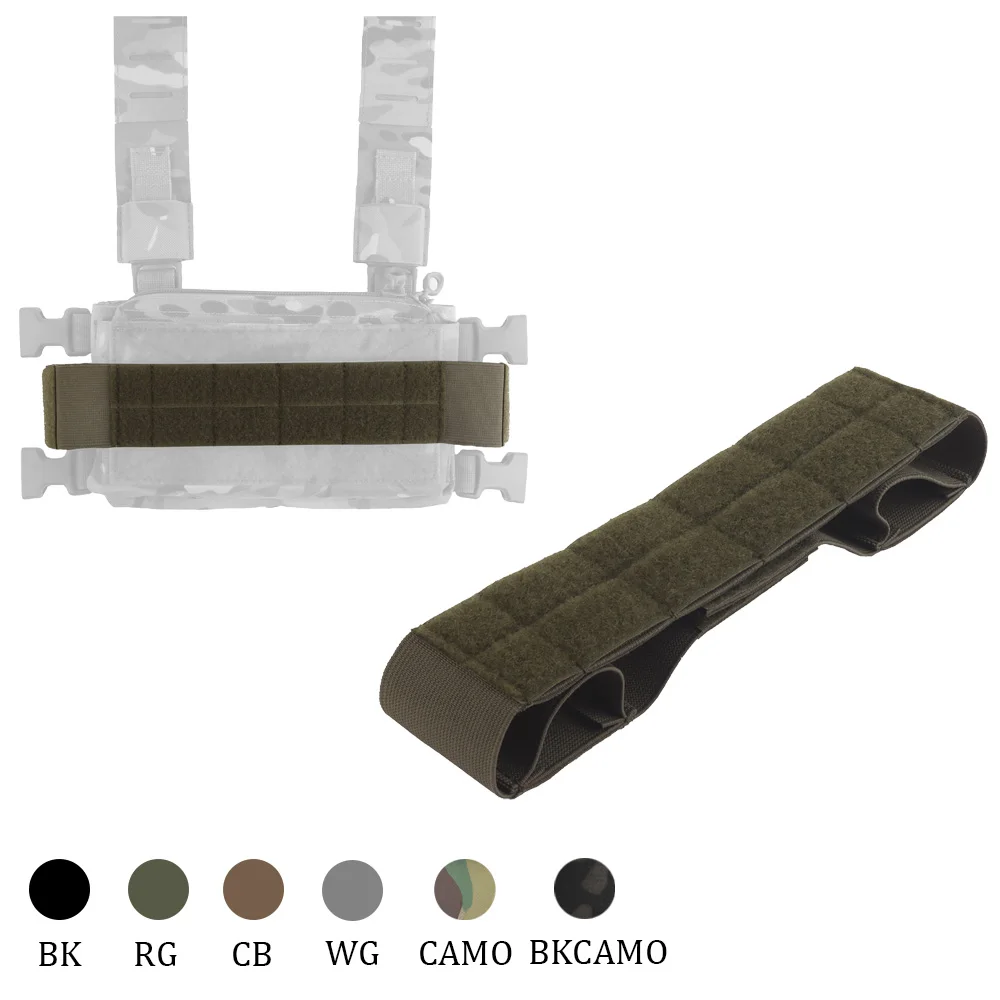 Correa táctica Molle MK4 extensión pecho, elástico doble capa