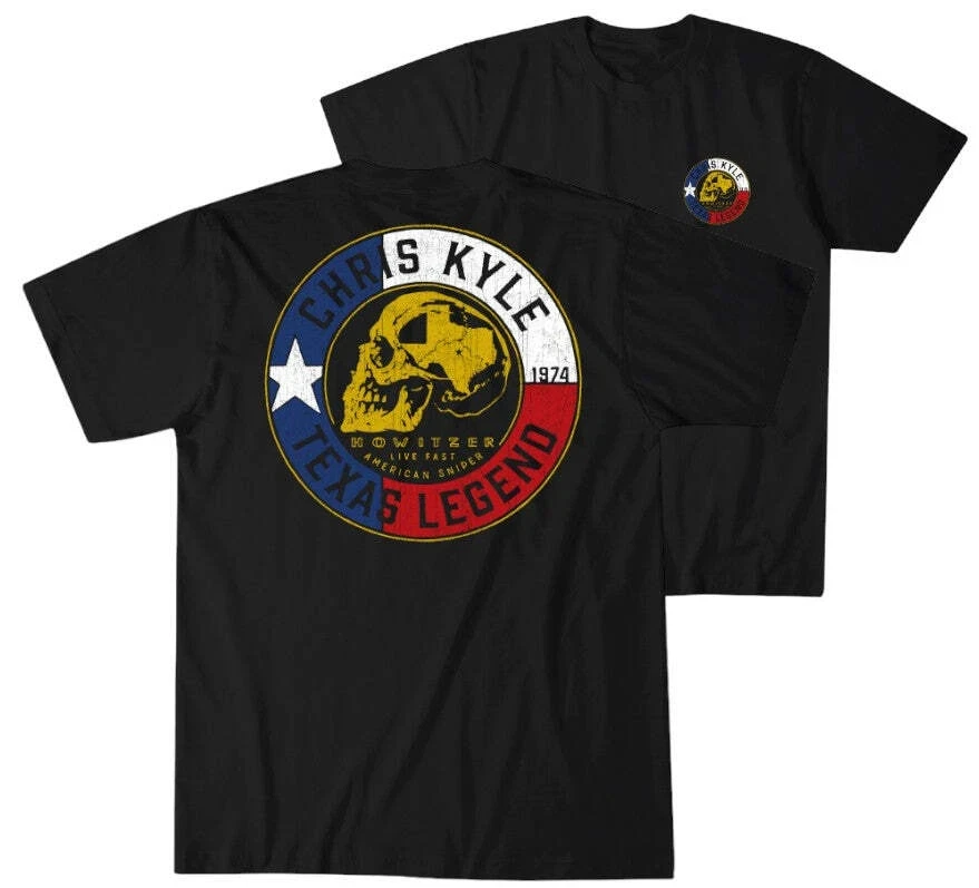 Chris Kyle camiseta militar de algodón Texas medallón estilo - imagen 4
