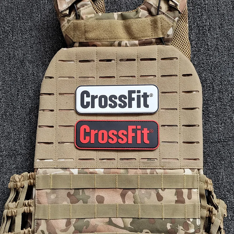 Parche PVC nombre CrossFit termoadhesivo para ropa - imagen 4