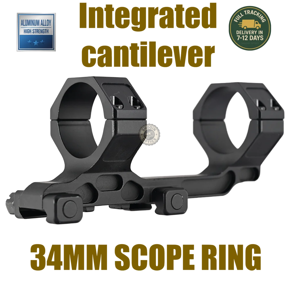 Shooin Optics montura anilla 34mm réflex integrada - imagen 3