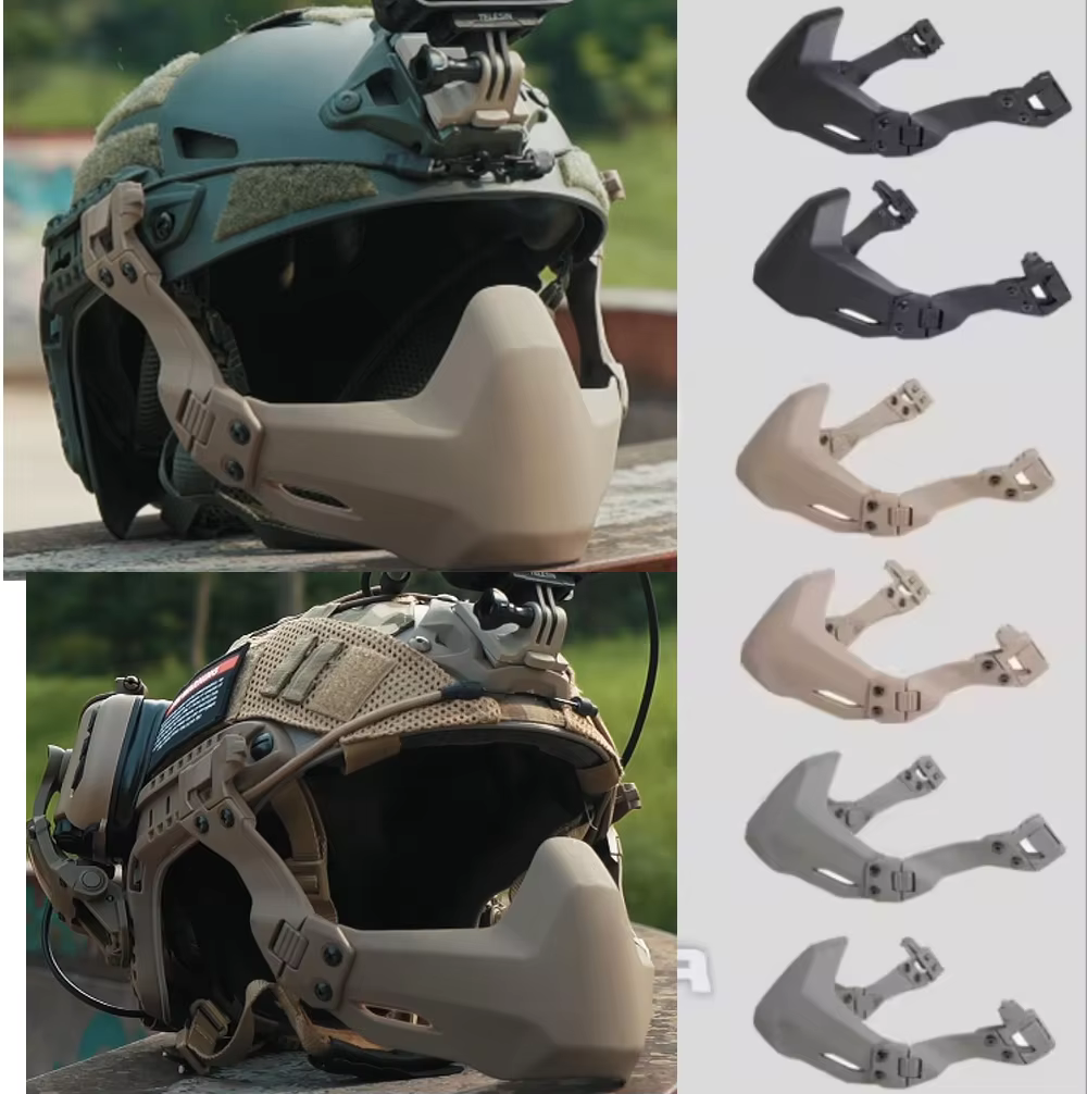 FMA Media máscara táctica plegable half seal para Airsoft - imagen 4