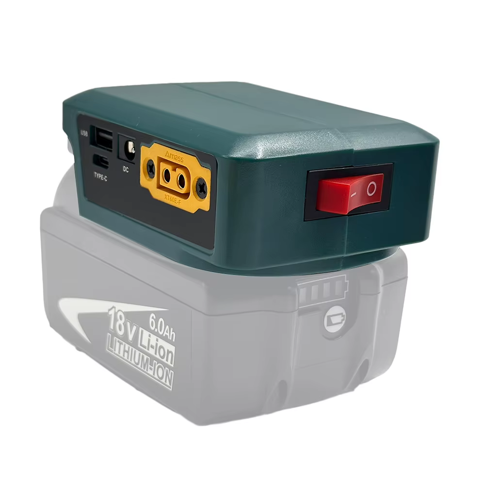 Makita convertidor bidireccional con USB y pantalla digital - imagen 5
