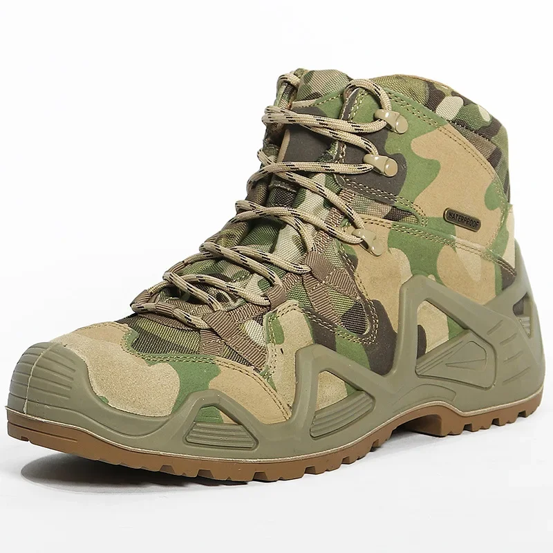 MC-CP ATFG: botas tácticas impermeables verde militar