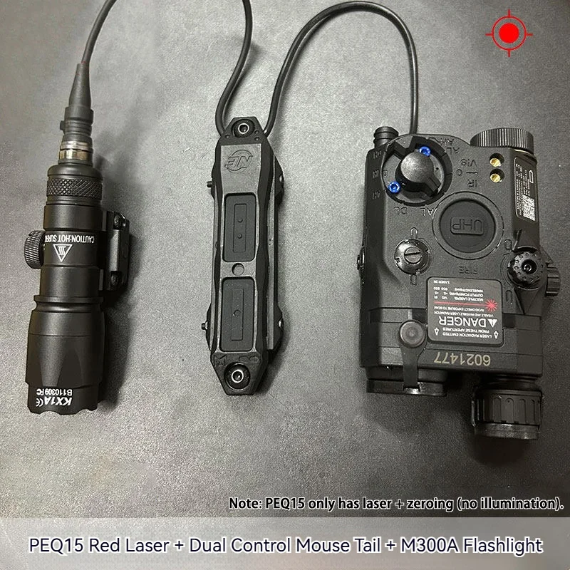 Element Tactical PEQ-15: Kit batería para linterna M300A/M600C