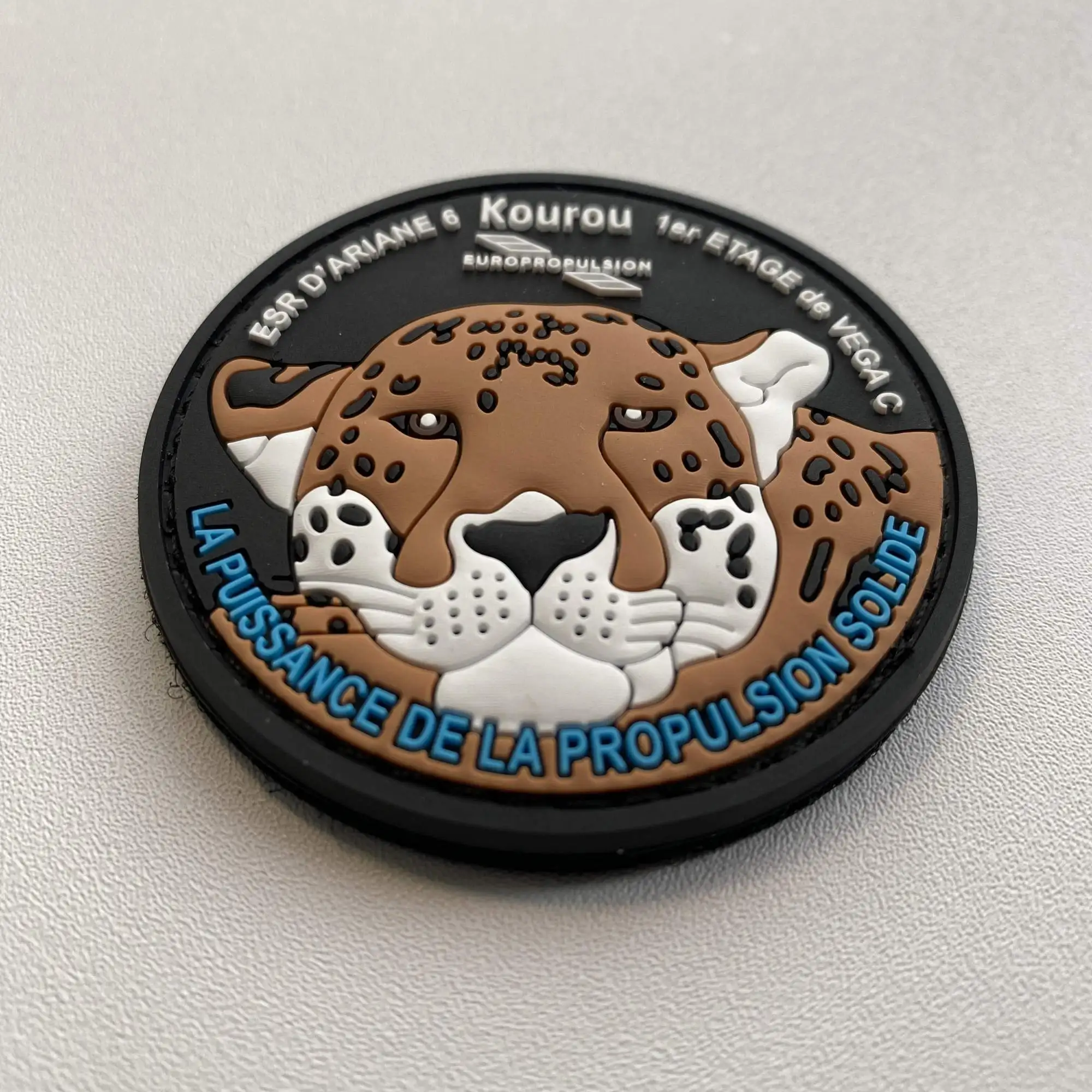 Insignia táctica PVC 3D personalizable con velcro - imagen 3
