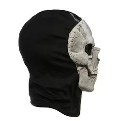 Máscara calavera fantasma de látex terror para cosplay Halloween