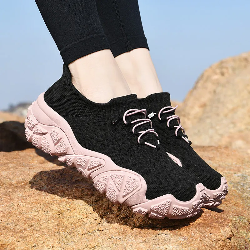 MERRTO Zapatillas de trekking malla outdoor para mujer - imagen 3