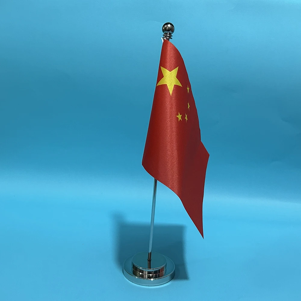Bandera China en poliéster para decoración de escritorio - imagen 4