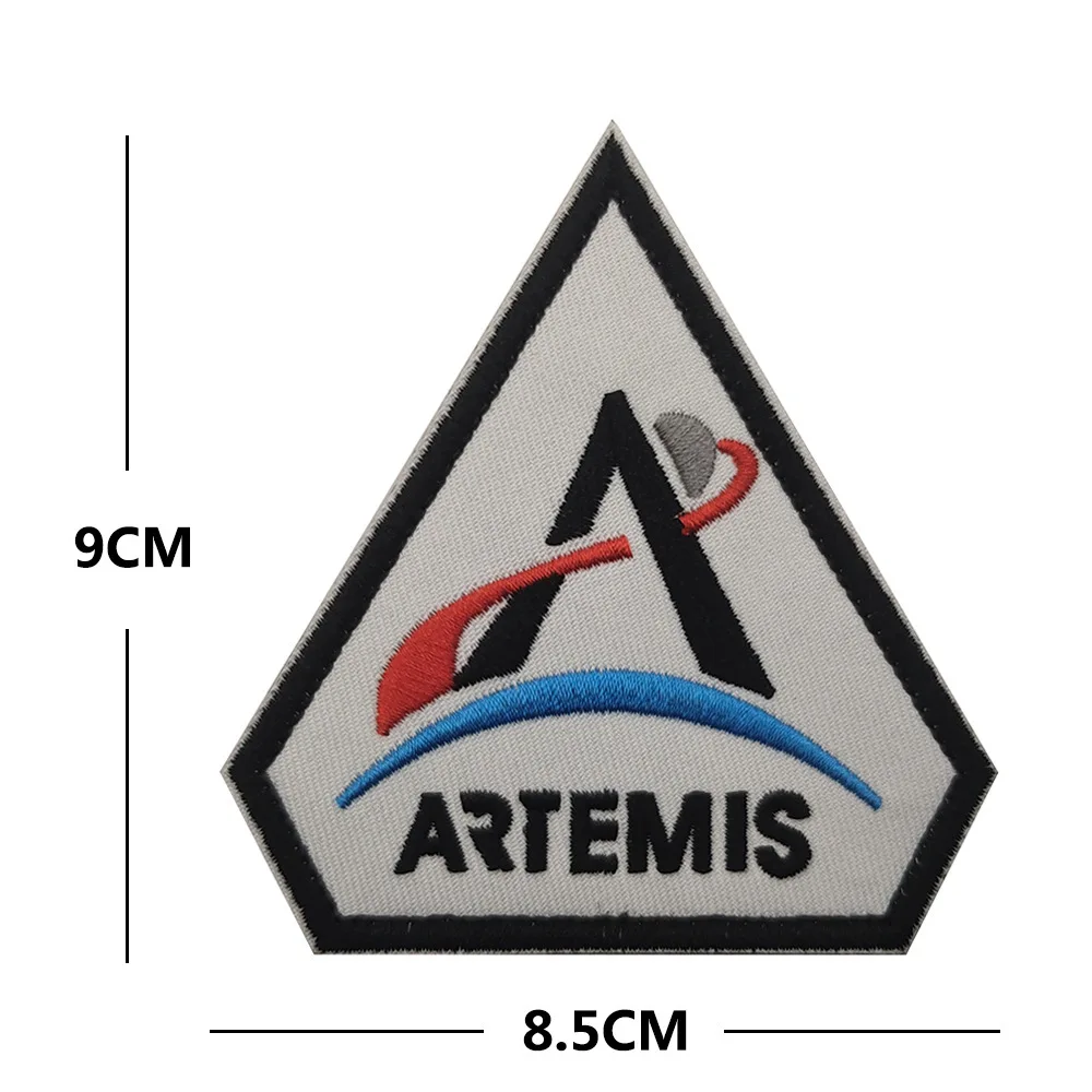 Artemis Program Parche táctico velcro misión espacial para mochilas