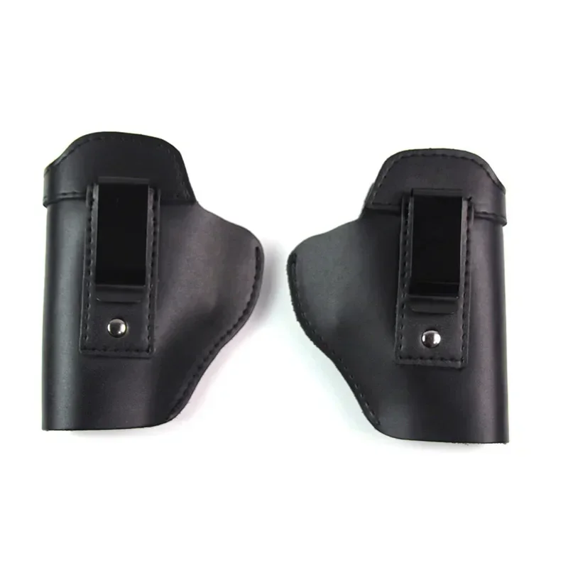 Funda táctica universal para pistola de cuero con retención - imagen 3