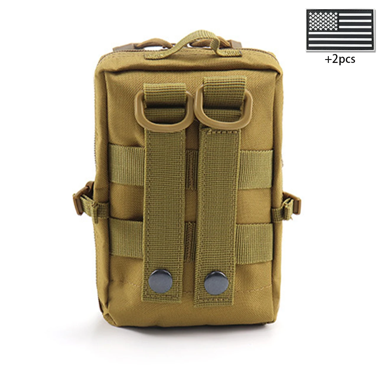 Bolso cruzado táctico exterior con correas anchas ajustables - imagen 5