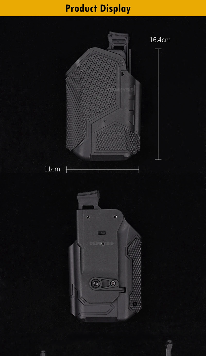 Funda en uso con cinturón