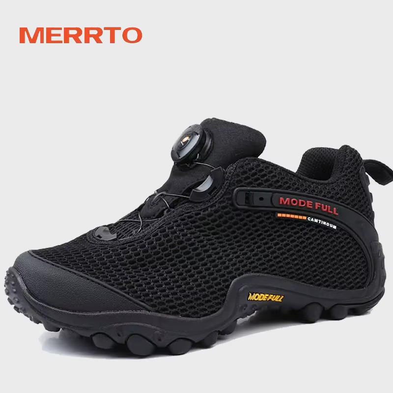 MERRTO Zapatos de senderismo transpirables para hombre - outdoor