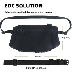 Calentador de manos táctico con bolsa cinturón y colchoneta para chaleco