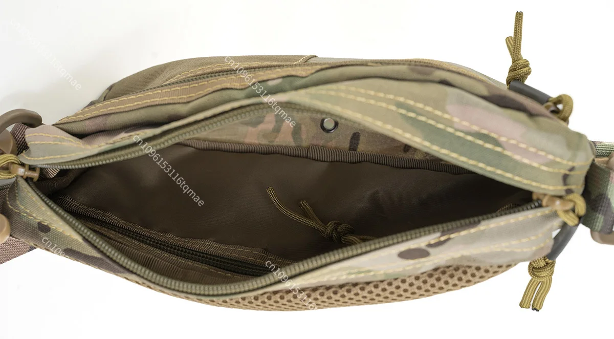Bolso bandolera táctico MOLLE camuflaje ligero para ciclismo - imagen 3