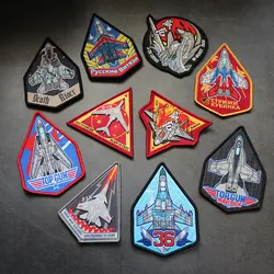 Parche bordado militar TOP GUN - F18 F14 SU27 MIG-29 para ropa