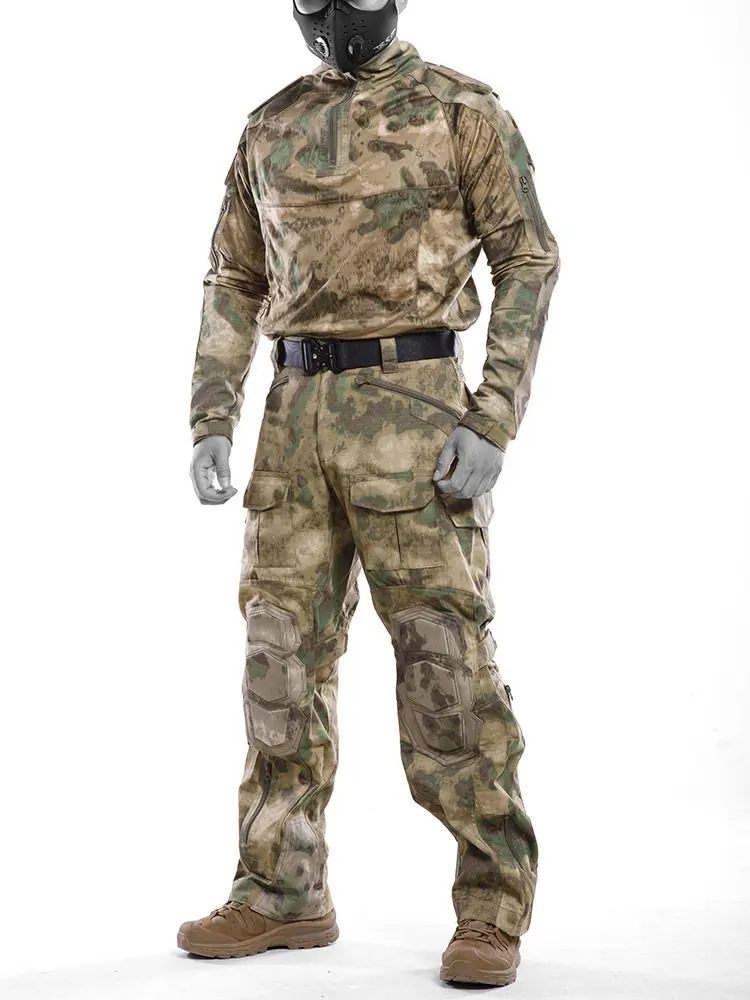 Detalle del camuflaje EMR verde FG ruinas