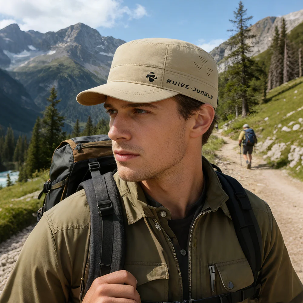 Gorra outdoor transpirable de secado rápido ajustable estilo béisbol - imagen 4