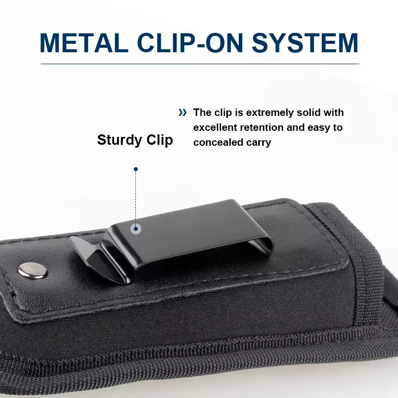 Funda portacargador táctica IWB con clip para cinturón de pistola