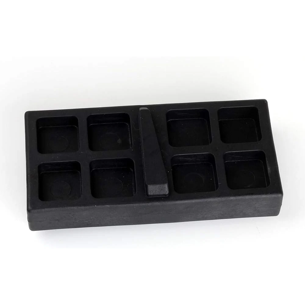 Tornillo de banco plástico negro – Soporte para fresado y taller - imagen 4