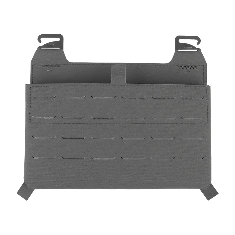 Panel frontal táctico exterior ajustable con hebilla G y velcro - imagen 4