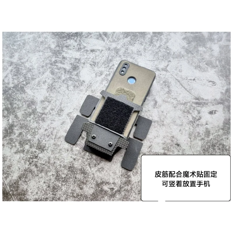 Soporte móvil fibra de carbono para chaleco táctico – MOLLE horizontal y vertical