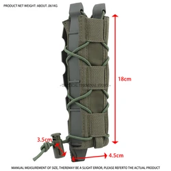 Porta Cargadores MOLLE MP5 MP7 abierto modular para 9mm .45