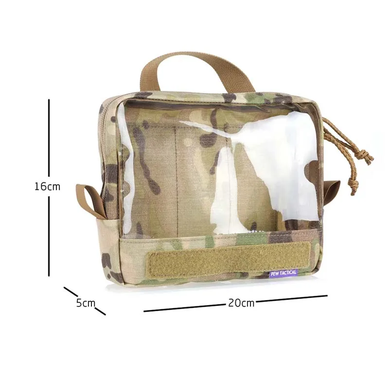 Bolsa multiusos transparente para clasificar material