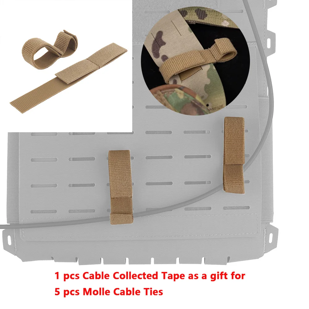 Tiras MOLLE reutilizables para cinturón – Organizador modular táctico - imagen 5