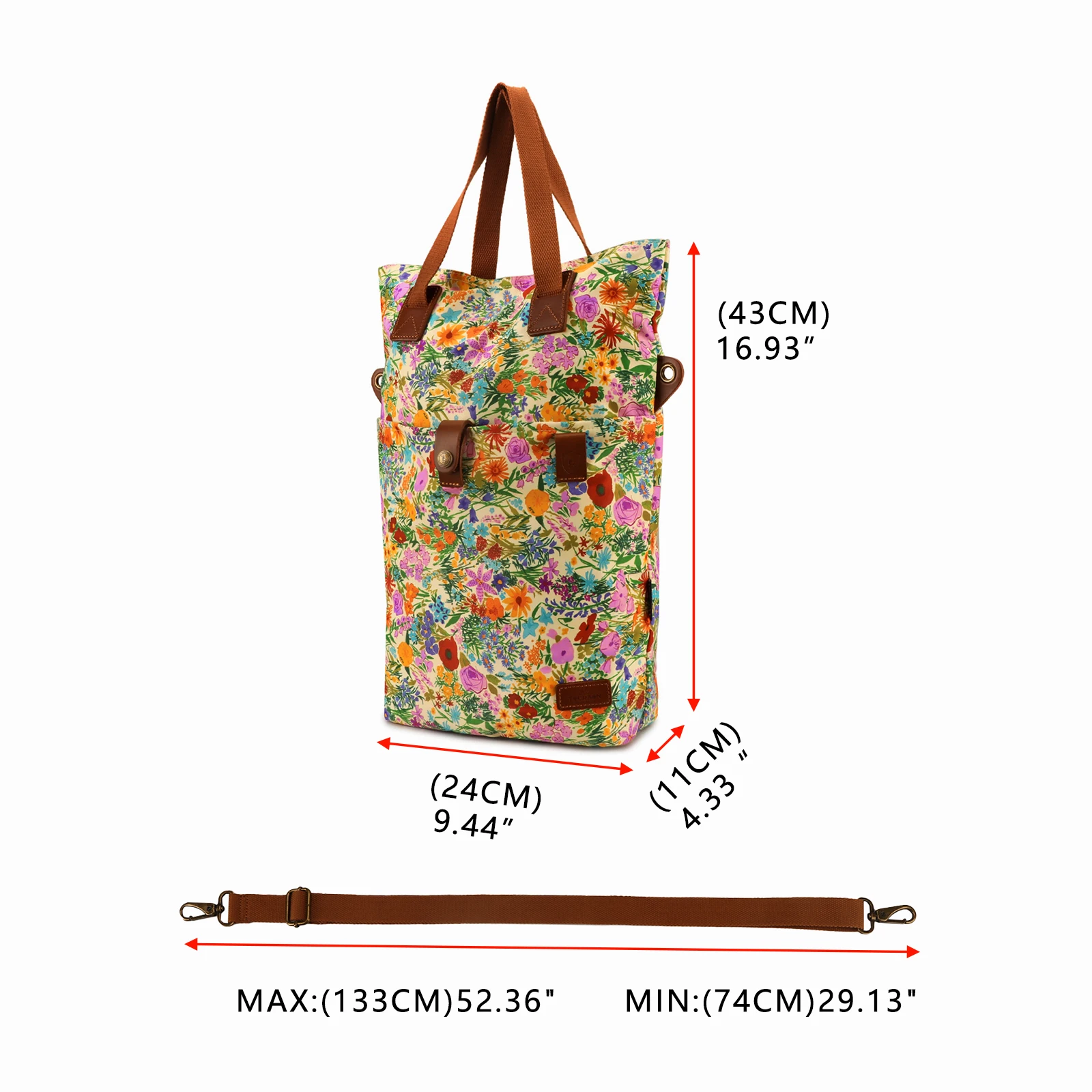 Tourbon bolsa trasera para bicicleta de nailon, fácil instalación