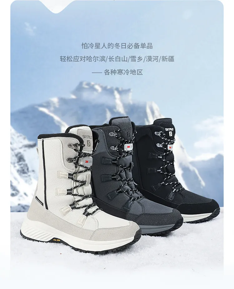 Botas de invierno listas para caminar