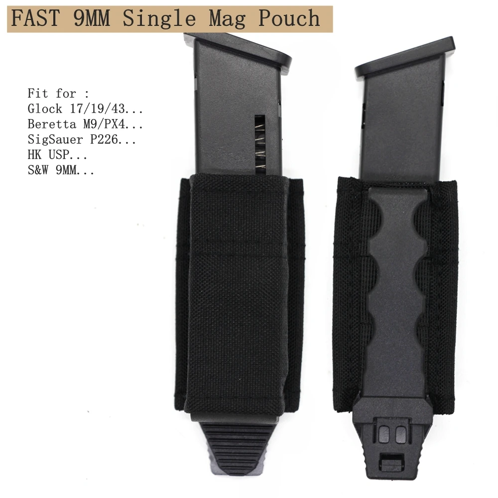 Funda MOLLE magnética organizadora táctica para equipamiento