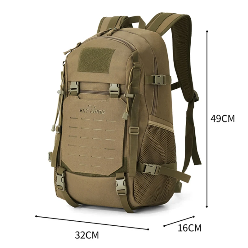 Mochila táctica Molle grande para senderismo y montañismo - imagen 3