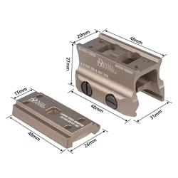 Daniel Defense soporte elevador para mira punto rojo Picatinny