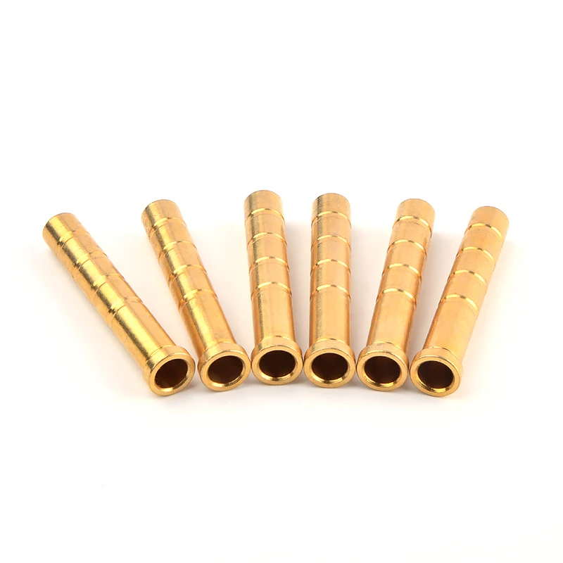 Set 12 piezas insertos flecha cobre para arcos caza – 6.2mm a 7.6mm - imagen 5