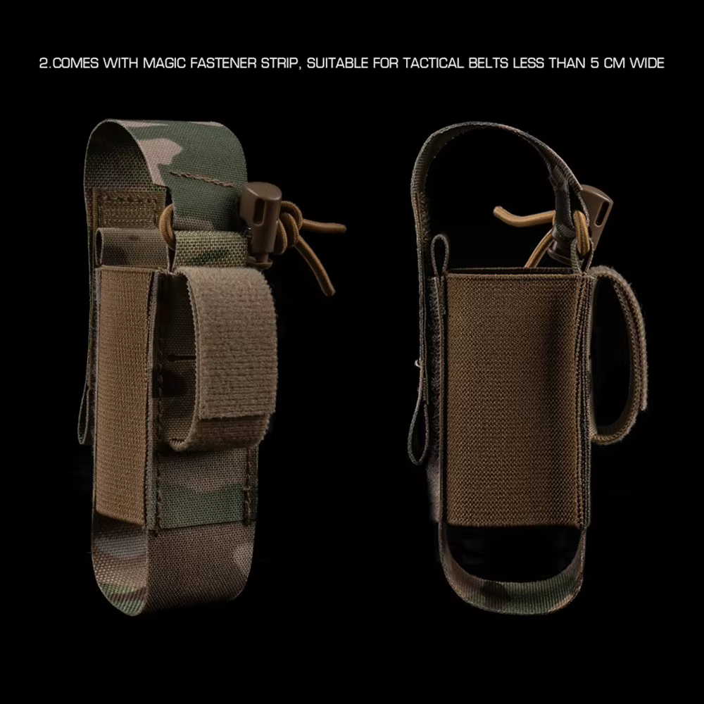 Bolsa MOLLE portagranadas – Soporte cinturón táctico y torniquete - imagen 4